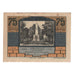 Banknote, Germany, Striegau Stadt, 75 Pfennig, personnage, 1921 (1922)