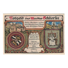 Biljet, Duitsland, Schliersee Marktgemeinde, 25 Pfennig, Batiment, 1921