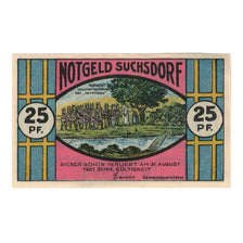 Banknote, Germany, Suchsdorf Gemeinde, 25 Pfennig, Moulin 1, 1921, 1921-08-31