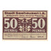 Biljet, Duitsland, Seehausen i. Altmark Stadt, 50 Pfennig, personnage, 1921