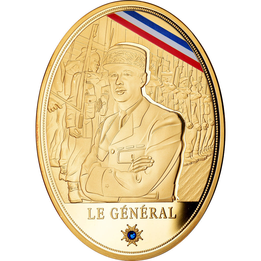 France, Médaille, Nos Grands Hommes, Charles de Gaulle, Politics, Society, War