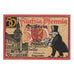 Banconote, Germania, Strelitz Stadt, 50 Pfennig, personnage, 1921, 1921-02-01