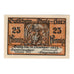 Banknote, Germany, Thale a.Harz Stadt, 25 Pfennig, personnage, 1922, 1922-12-31