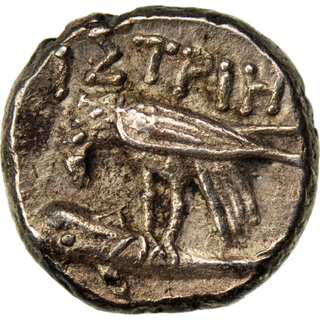 Thrace, Istros, Trihemiobol, Istros, AU(55-58), Silver, 1.19