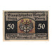 Nota, Alemanha, Visselhövede Flecken, 50 Pfennig, batiment 1, 1922, 1922-12-31