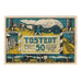 Banknote, Germany, Tostedt Gemeinde, 50 Pfennig, personnage, 1921, AU(55-58)