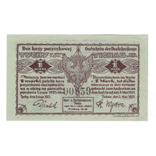 Billet, Allemagne, Tichau Spar und Darlehenskassen-Verein, 1 Mark, personnage