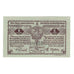 Billet, Allemagne, Tichau Spar und Darlehenskassen-Verein, 1 Mark, personnage