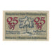 Nota, Alemanha, Waldenburg Stadt, 25 Pfennig, personnage, 1920, 1920-02-01