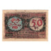 Nota, Alemanha, Volkstedt Gemeinde, 50 Pfennig, valeur faciale 1, 1921