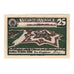 Banknot, Niemcy, Vechta Stadt, 25 Pfennig, personnage, 1922, 1922-03-15