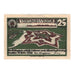 Banknote, Germany, Vechta Stadt, 25 Pfennig, personnage 1, 1922, 1922-03-15