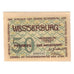 Geldschein, Deutschland, Westerburg Stadt, 50 Pfennig, Batiment, 1920