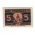 Banconote, Germania, Waltershausen Stadt, 5 Pfennig, Batiment, 1921, 1921-07-01