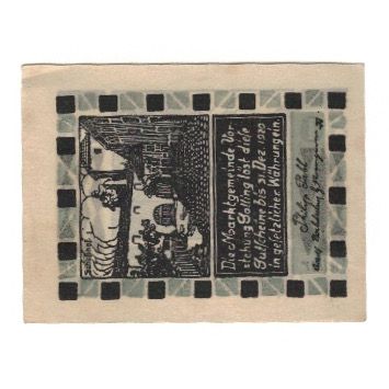 Banknote, Austria, Golling Sbg. Gemeinde, 30 Heller, paysage, 1920, 1920-12-31