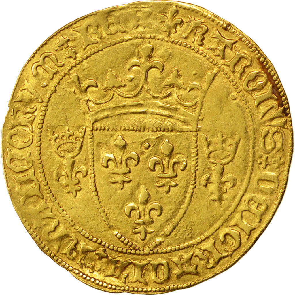 FRANCE, Ecu d'or, Montpellier, AU(50-53), Gold, Duplessy #511C, 3.39