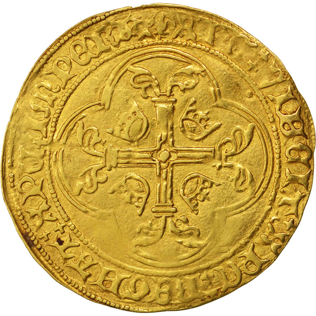 FRANCE, Ecu d'or, Montpellier, AU(50-53), Gold, Duplessy #511C, 3.39