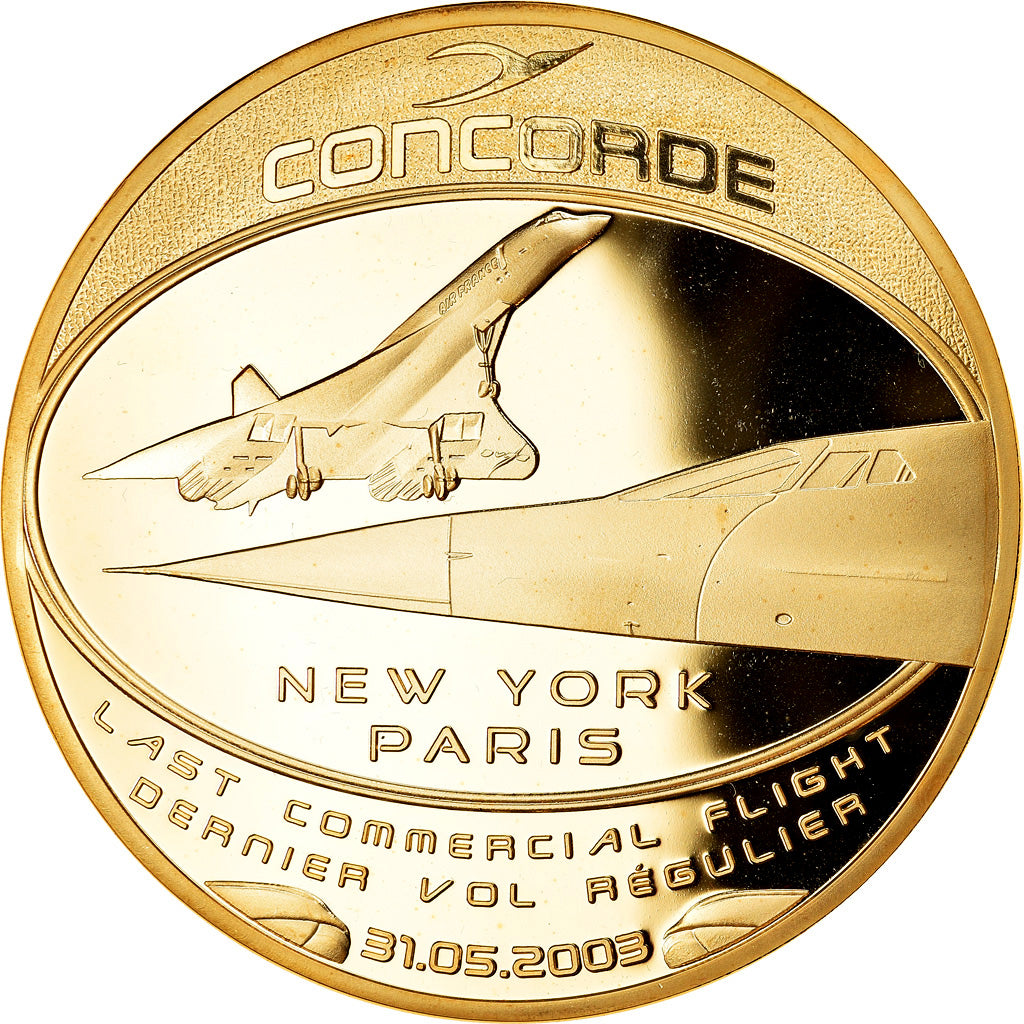 Frankrijk, Medaille, Adieu au Concorde, Dernier Vol New-York/Paris, Aviation