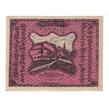 Banknote, Austria, Lamprechtshausen bei Salzburg Sbg. Gemeinde, 50 Heller