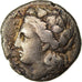 Thessaly, Lamia, Helios, Hemidrachm, EF(40-45), Silver, 2.48