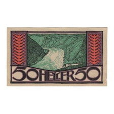 Banknote, Austria, Kirchberg an der Donau O.Ö. Gemeinde, 50 Heller, Texte