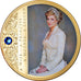 Reino Unido, medalla, Portraits de la Princesse Diana, FDC, Copper Gilt