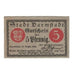 Banconote, Germania, Darmstadt Stadt, 5 Pfennig, place, 1920, 1920-12-15, SPL-