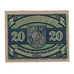 Banknote, Germany, Breslau Städtische Straßenbahn, 20 Pfennig, Texte, 1922