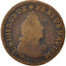 FRANCE, Liard de France au buste âgé, troisième type, Liard, 1696, Lille, KM #28
