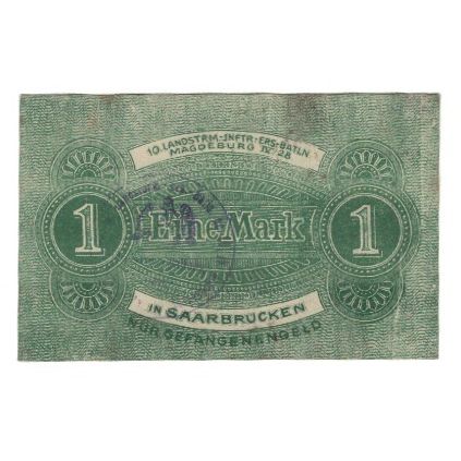 Nota, Alemanha, Saarbrücken Stadt, 1 Mark, valeur faciale, AU(50-53)