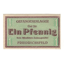 Banknote, Germany, Gefangenenlager Friedrichsfeld, 1 Pfennig, valeur faciale