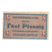 Banknote, Germany, Gefangenenlager Friedrichsfeld, 5 Pfennig, valeur faciale