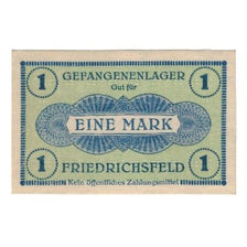 Billet, Allemagne, Gefangenenlager Friedrichsfeld, 1 Mark, valeur faciale, SUP
