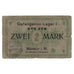 Geldschein, Deutschland, Gefangenenlager Münster i.W., 2 Mark, Texte, SGE+