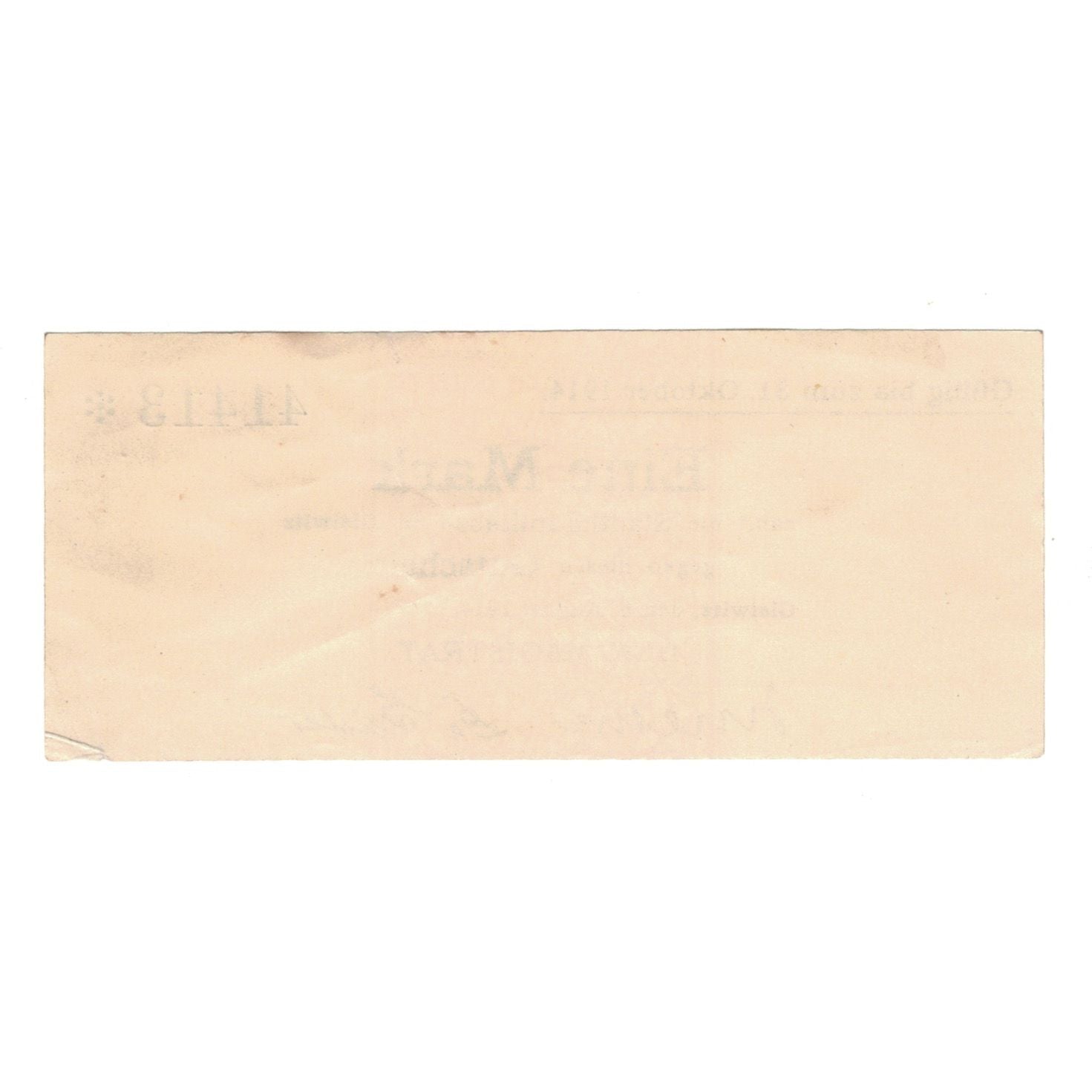 Banknote, Germany, Gleiwitz Stadt, 1 Mark, N.D, 1914, 1914-10-31, AU(55-58)