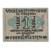 Billet, Allemagne, Kattowitz Stadt, 1 Mark, valeur faciale, 1921, 1921-05-15