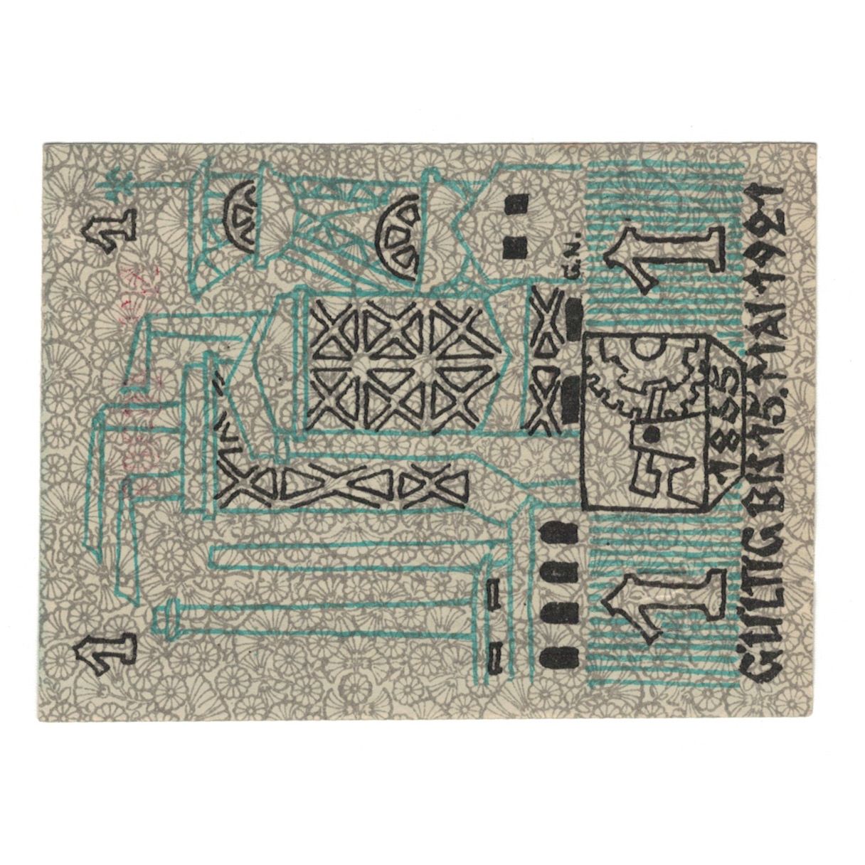 Billet, Allemagne, Kattowitz Stadt, 1 Mark, valeur faciale, 1921, 1921-05-15