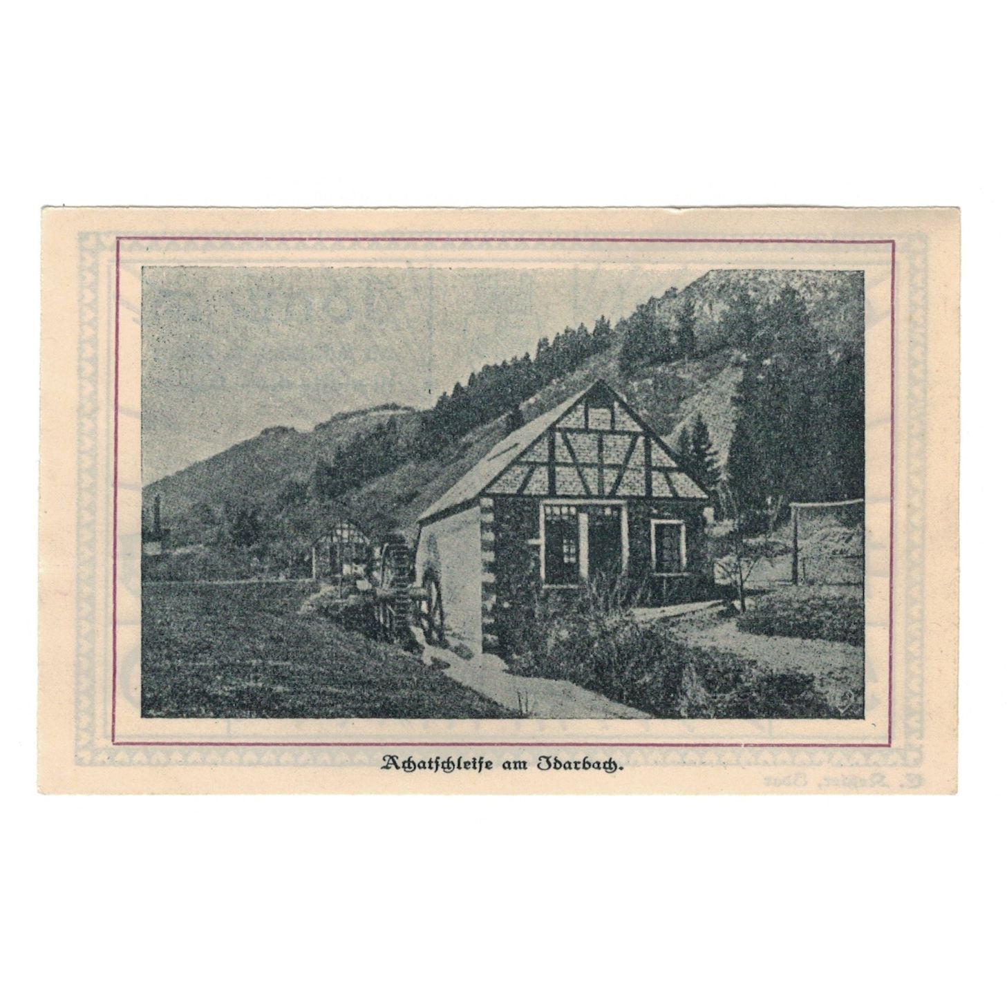 Banknote, Germany, Idar Stadt, 50 Pfennig, Photographie, AU(55-58)