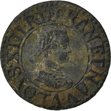 FRANCE, Denier tournois, buste enfantin « petite effigie », Denier Tourn...