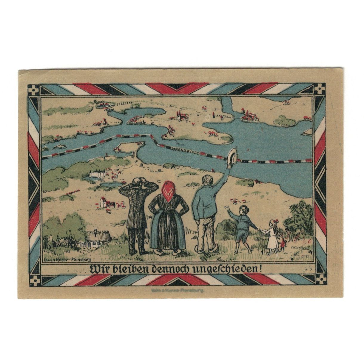 Banknote, Germany, Lutzhöft Gemeinde, 1 Mark, personnage, 1920, 1920-07-01