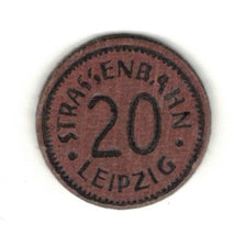 Banknote, Germany, Leipzig Stadt, 20 Pfennig, Armoiries, AU(55-58)