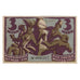 Banknote, Germany, Glauchau Liga zum Schutze der Deutschen Kultur, 3 Mark