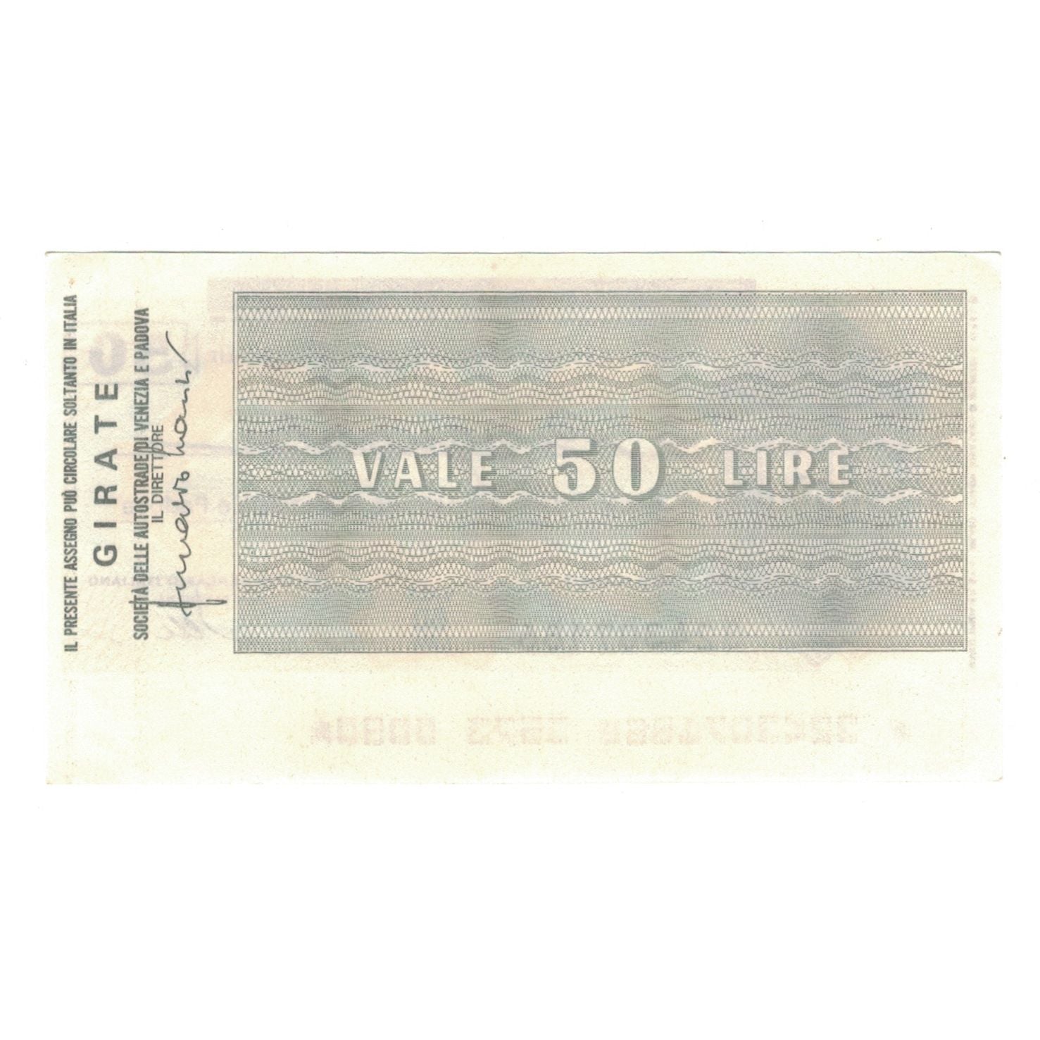 Banknote, Italy, 50 Lire, 1977, 1977-06-20, L'Istituto Bancario Italiano