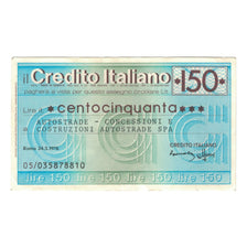Billete, 150 Lire, 1976, Italia, 1976-03-24, Credito Italiano, MBC+