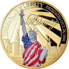 Verenigde Staten van Amerika, Medaille, Statue of Liberty, 125 Ans, 2011, FDC