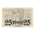 Banknote, Germany, Halberstadt Stadt, 25 Pfennig, personnage, 1920, 1920-02-10