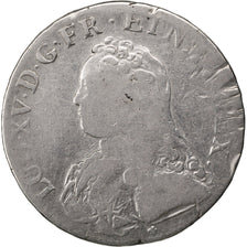 Monnaie, France, Louis XV, Écu aux branches d'olivier, Ecu, 1726, Bordeaux, TB
