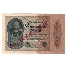 Banknote, Germany, 1 Milliarde Mark on 1000 Mark, 1922, 1922-12-15, AU(55-58)