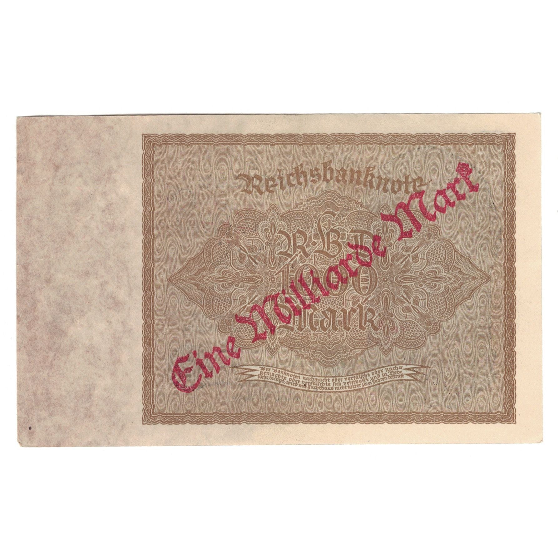 Banknote, Germany, 1 Milliarde Mark on 1000 Mark, 1922, 1922-12-15, AU(55-58)