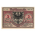 Banconote, Germania, Neuenahr, Bad Kurdirektion, 2 Mark, paysage, 1922